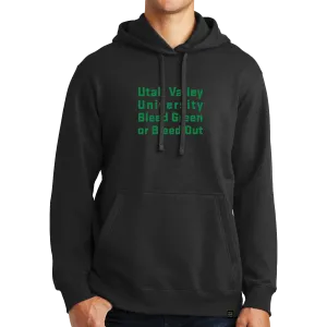 Port & Company Fan Favorite Fleece Pullover Hooded Sweatshirt- Bleed Green