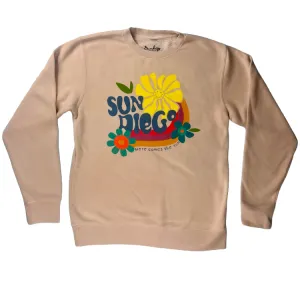 SunDiego HERE COMES THE SUN Fleece - Dusty Pink