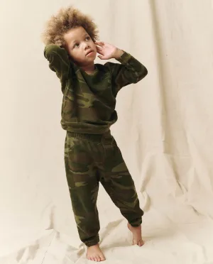 The Little College Sweatshirt. -- Deep Woods Camo